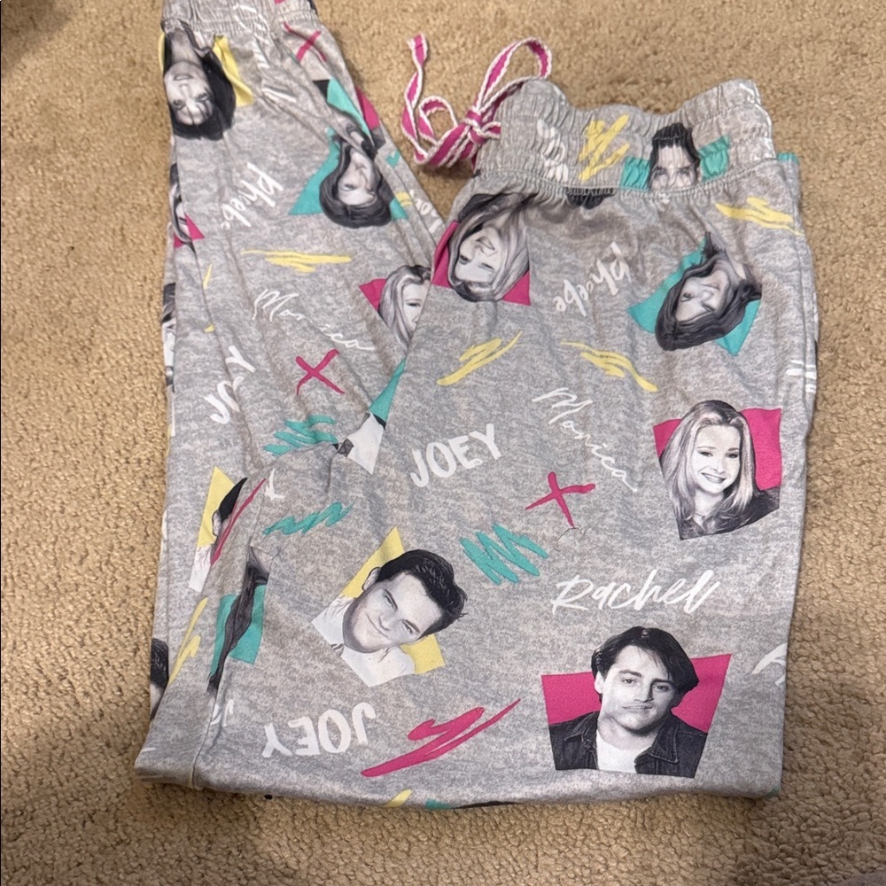 FRIENDS Gray Pajama Bottoms